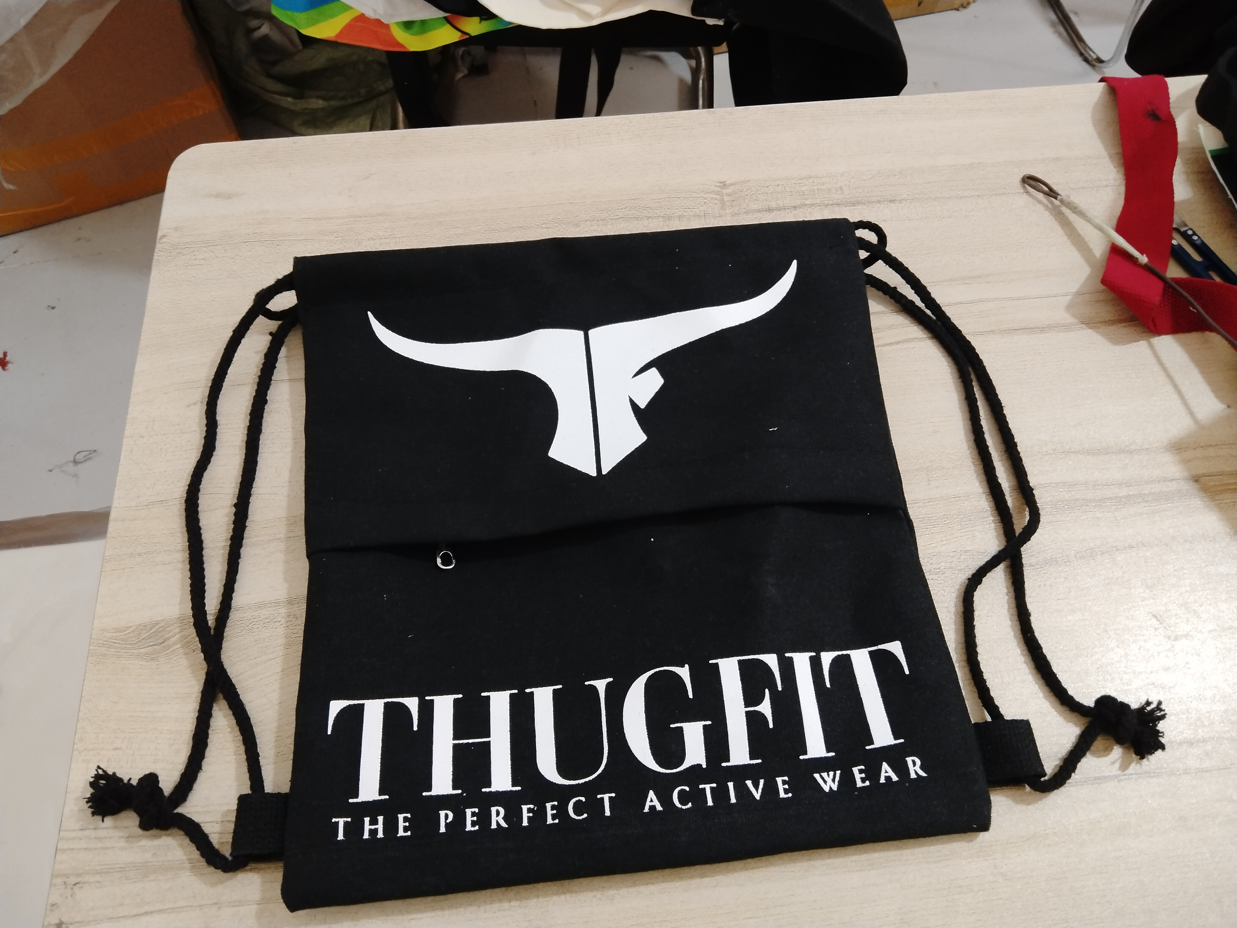 Cotton Drawstring Bag - THUGFIT