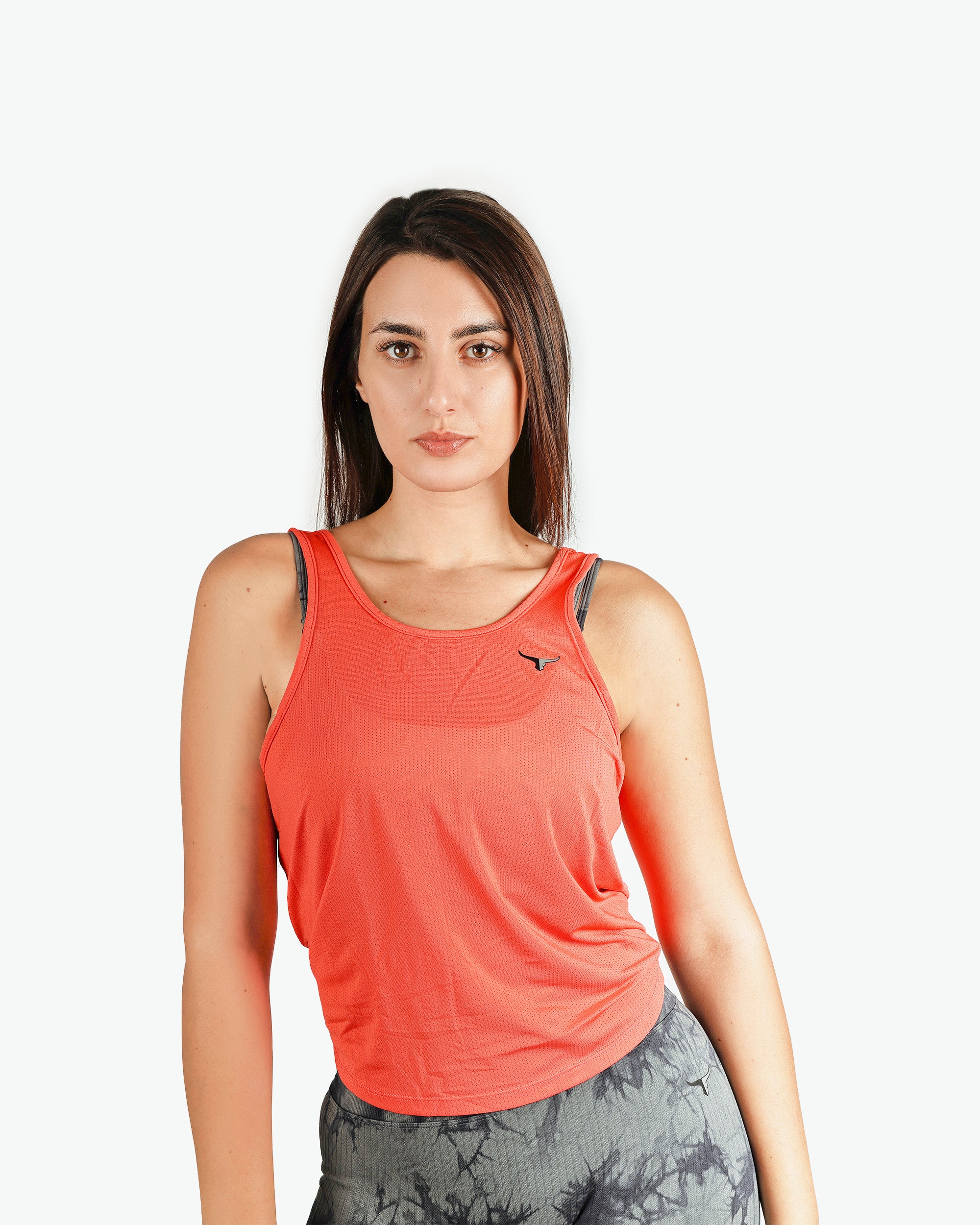 BreezyBack Tie back Tank Top & FunkyHues Fitness Leggings Combo - THUGFIT