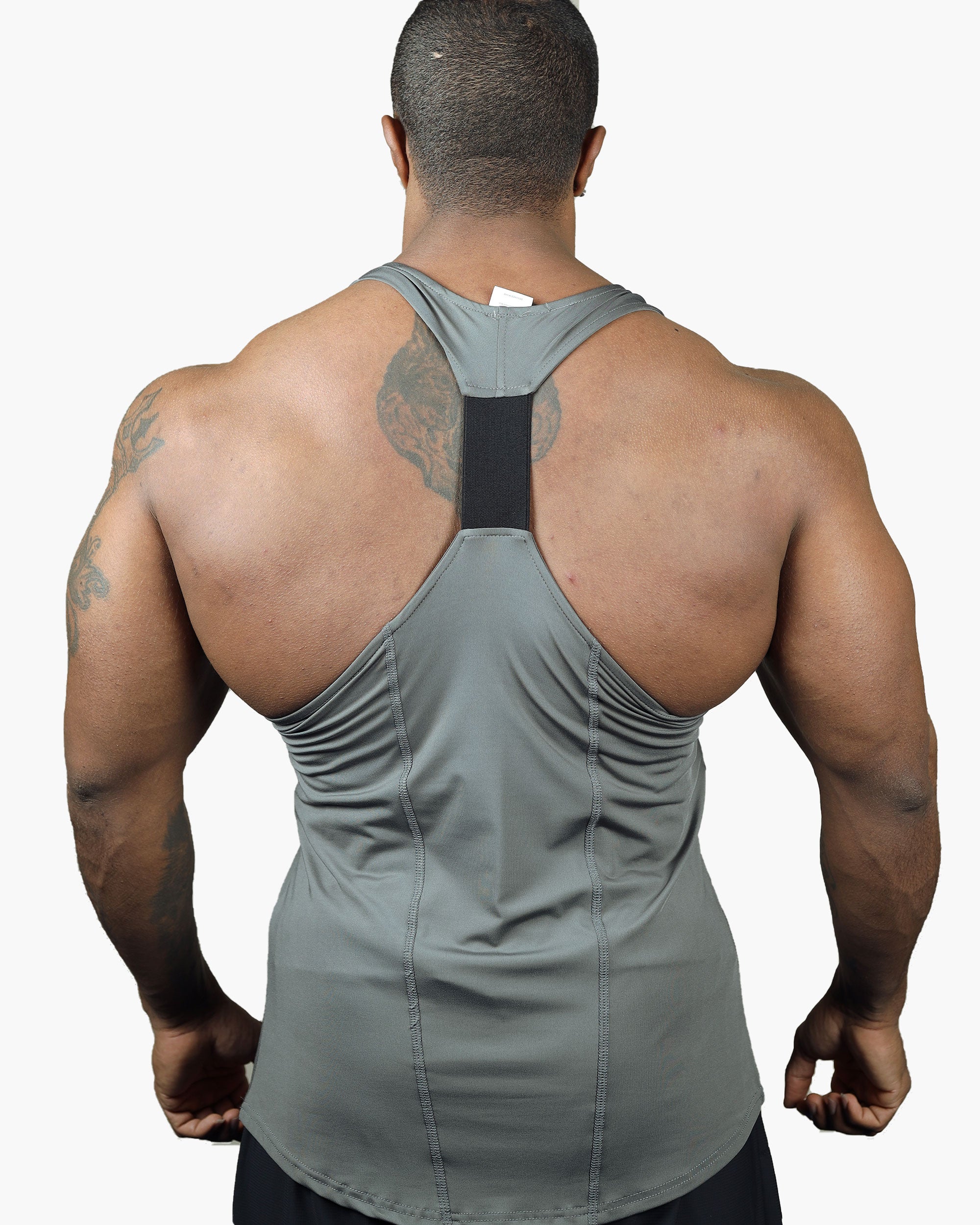 MuscleHustle Slim Fit Tank Top - THUGFIT