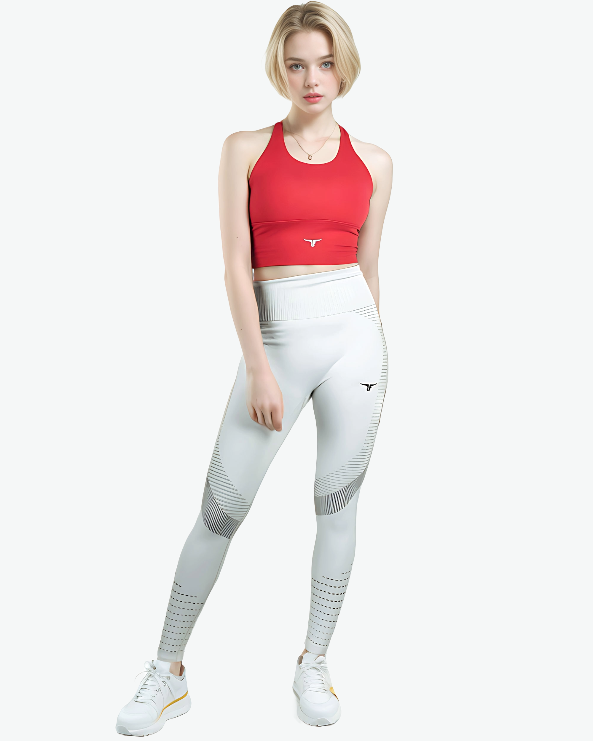 AeroFit High-intensity Long Line Sports Bra & SpinFit High Waist Hollow Workout Legging Combo - THUGFIT