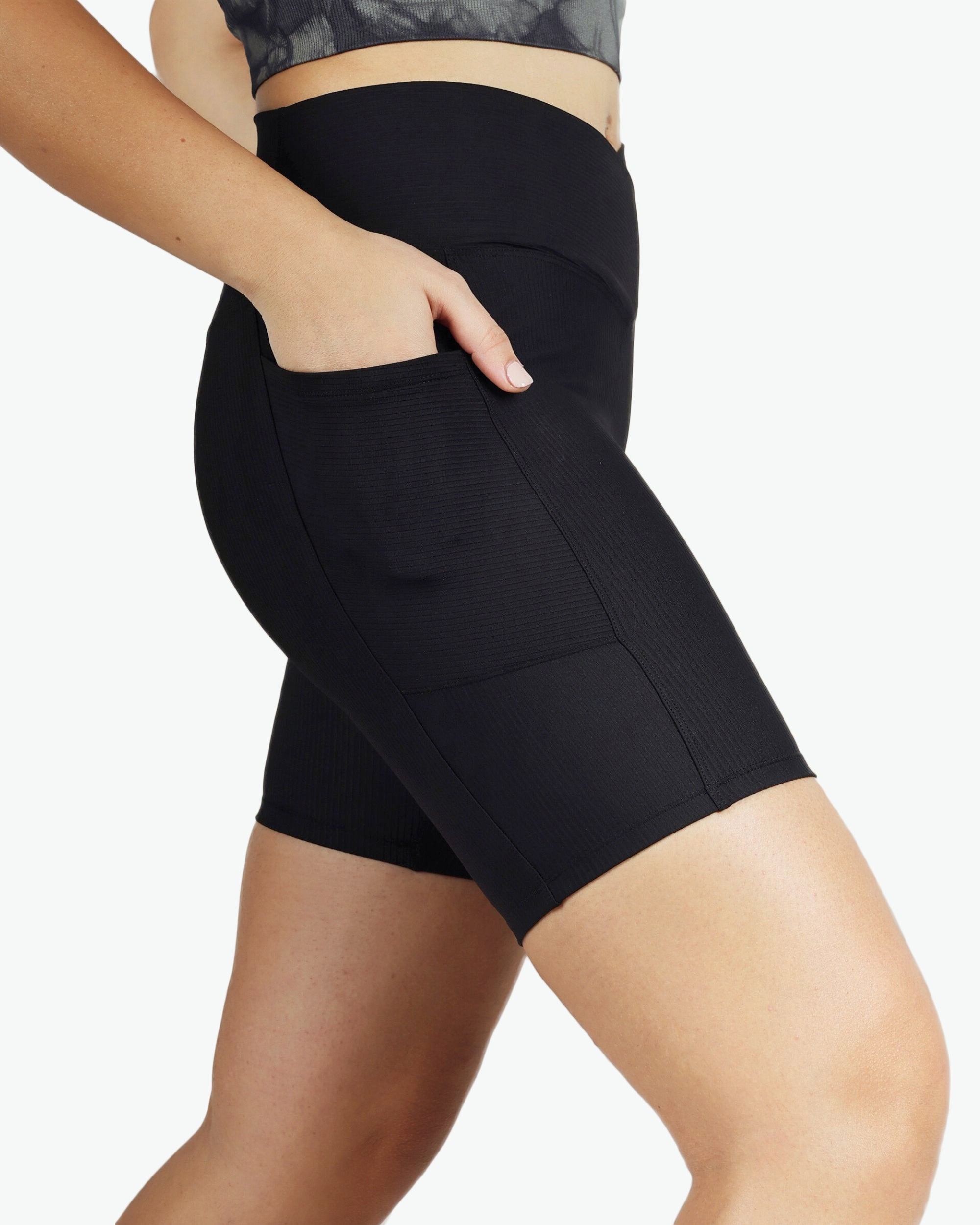 BraveBod Cross Waist V Cut  Shorts - THUGFIT