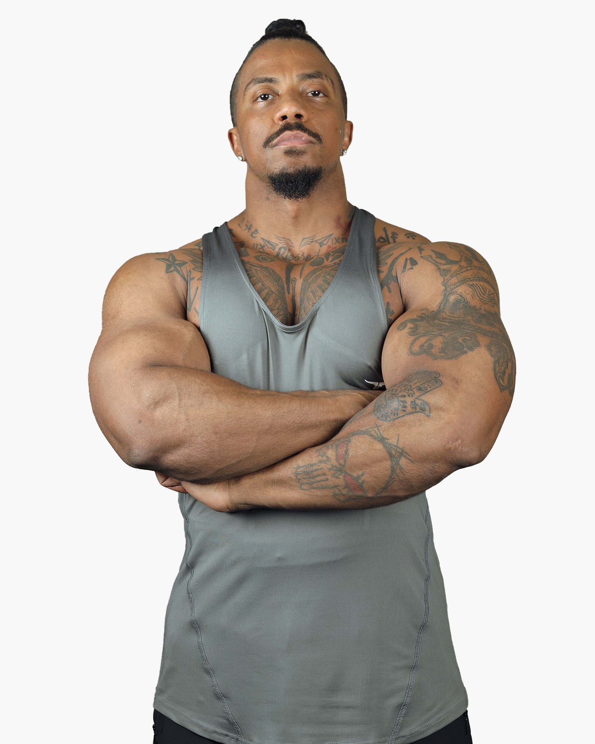 MuscleHustle  Slim Fit Tank Top - THUGFIT
