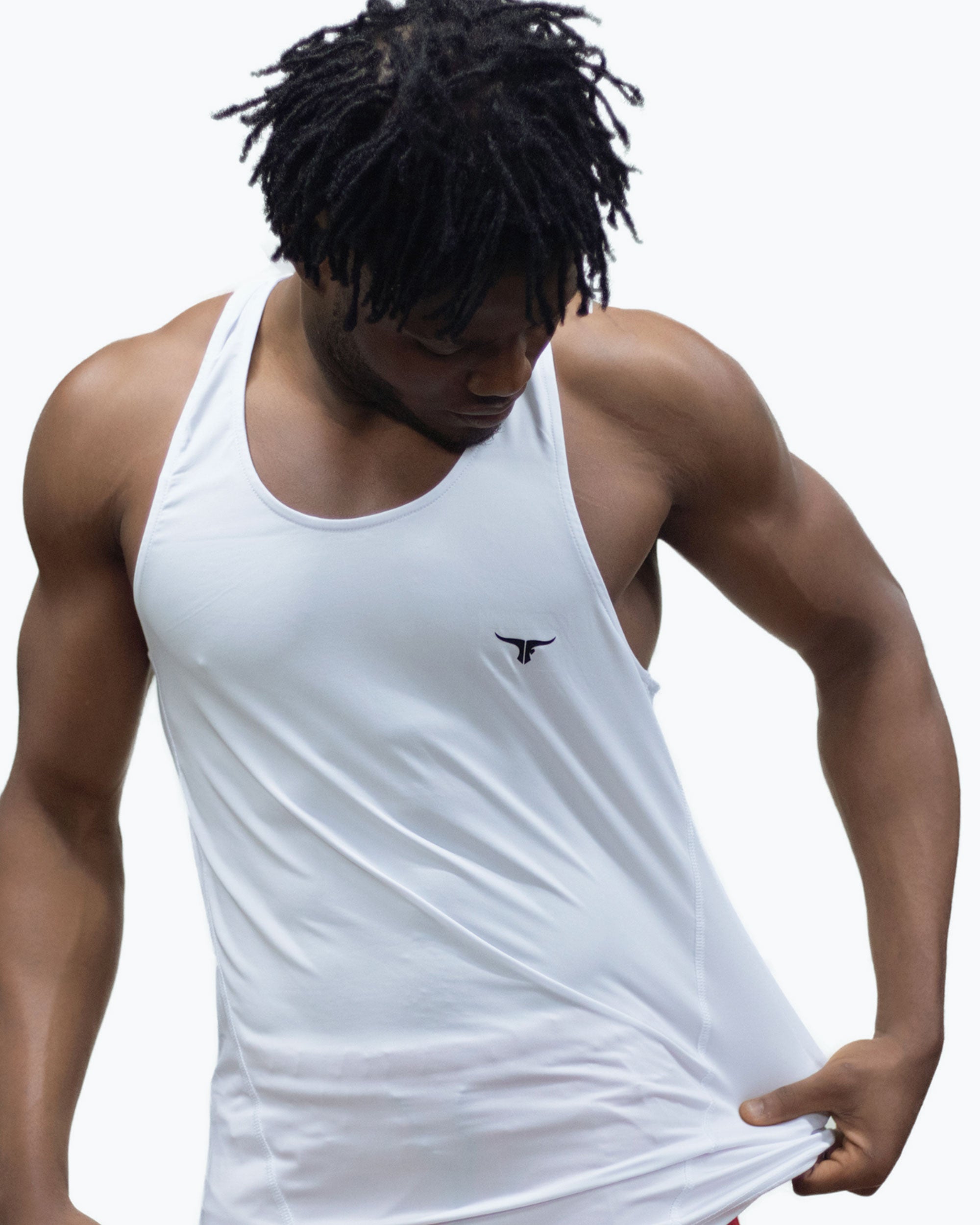 MuscleHustle  Slim Fit Tank Top - THUGFIT
