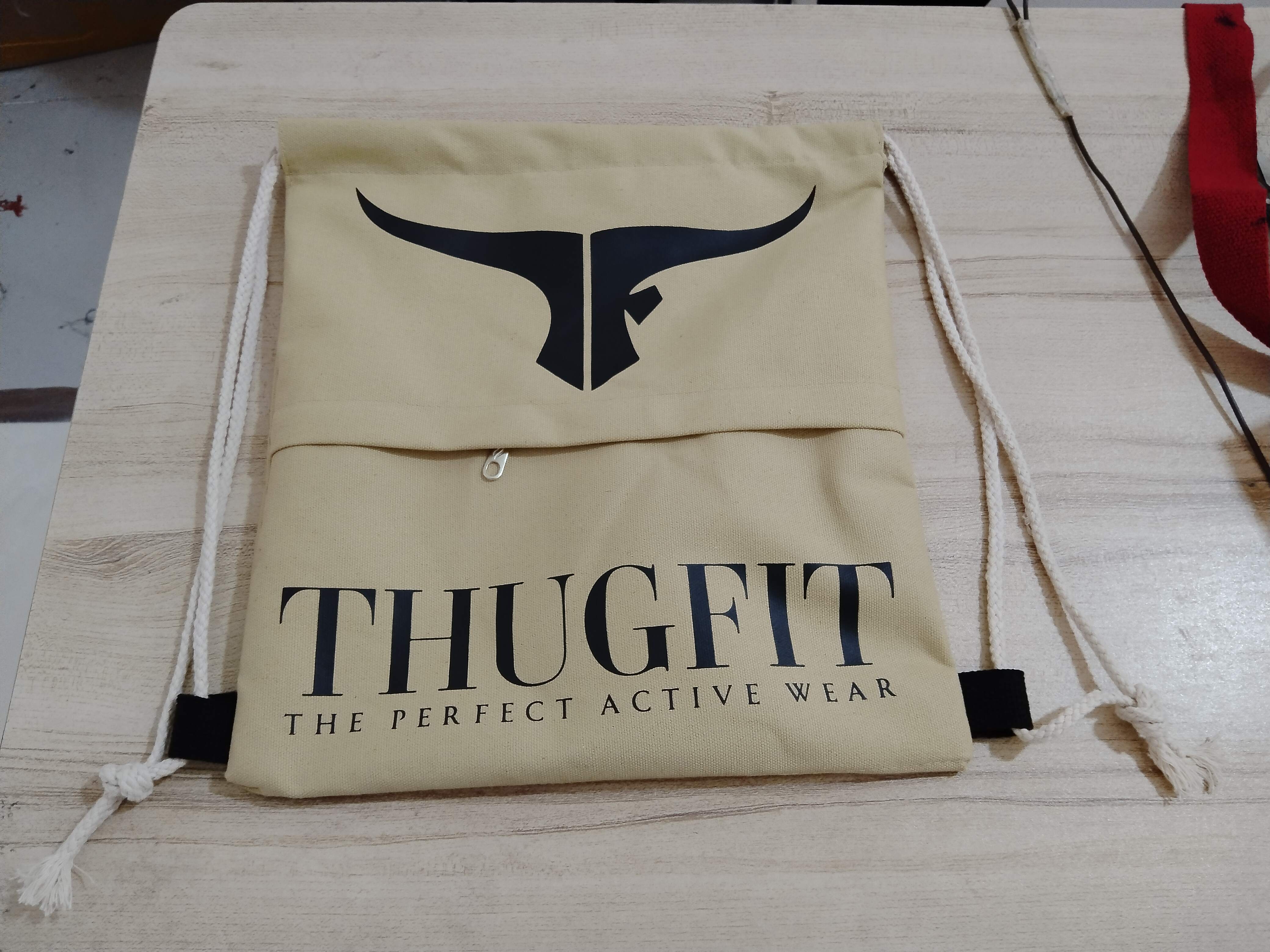 Cotton Drawstring Bag - THUGFIT